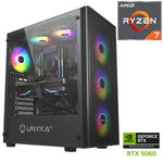 PC Gaming AMD Ryzen 7 5700X - 16GB - M.2 NVMe 1TB - RTX 5060 8GB - WiFi - Windows 11 Pro
